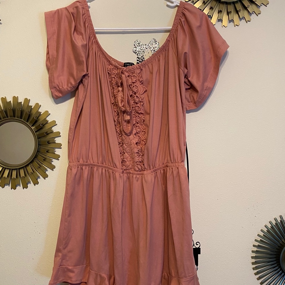 Pink romper
